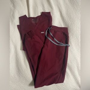 High Waisted Zamora joggers Tall Catarina top